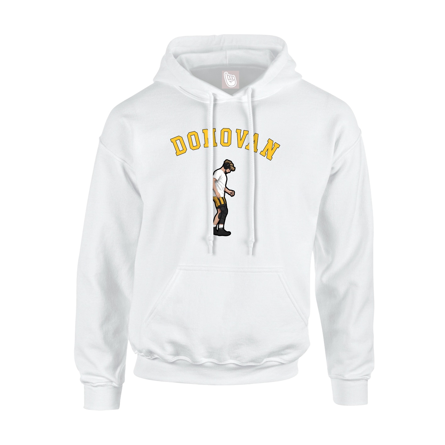 Hoodie — Shirsey Arch in White