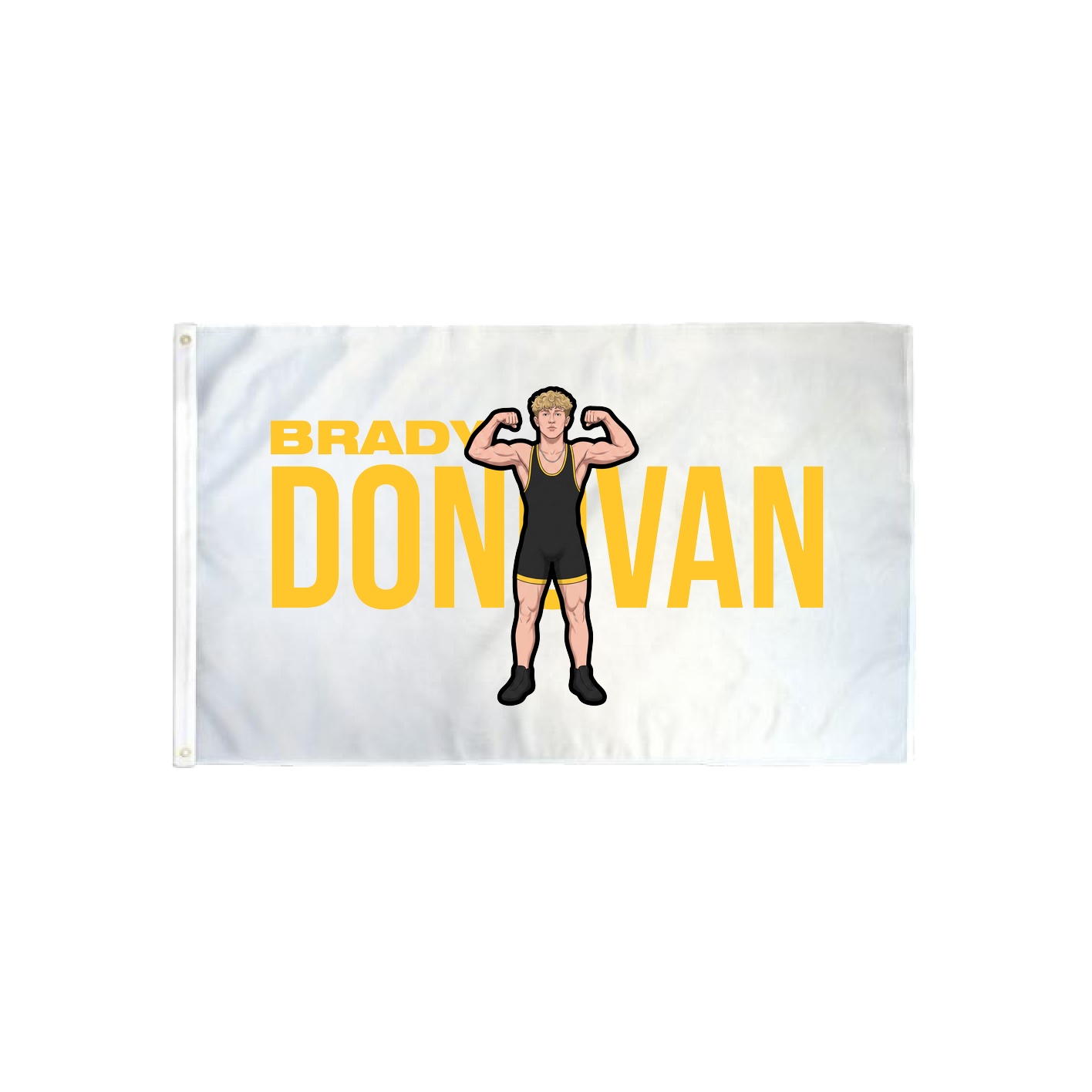 3x5 Flag — Player Name in Classic