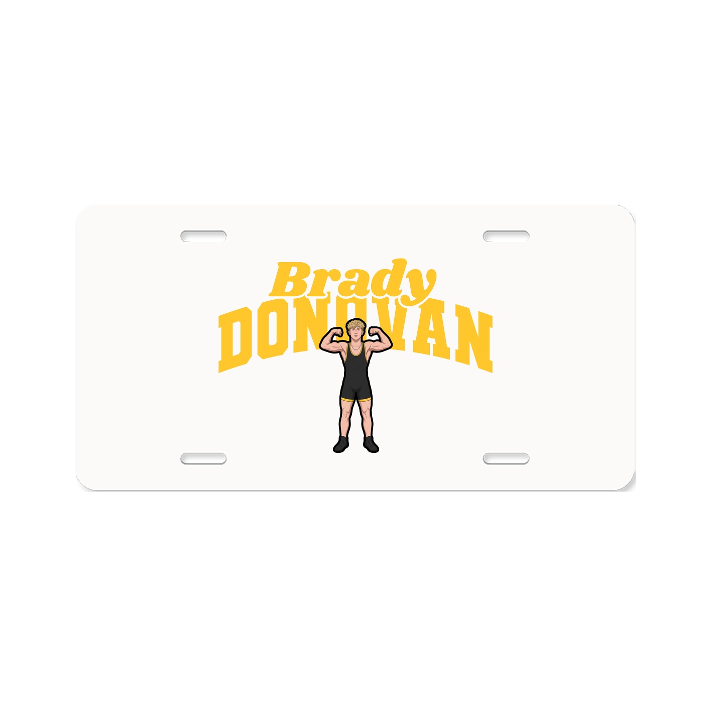 License Plate — Signature Arch in Classic