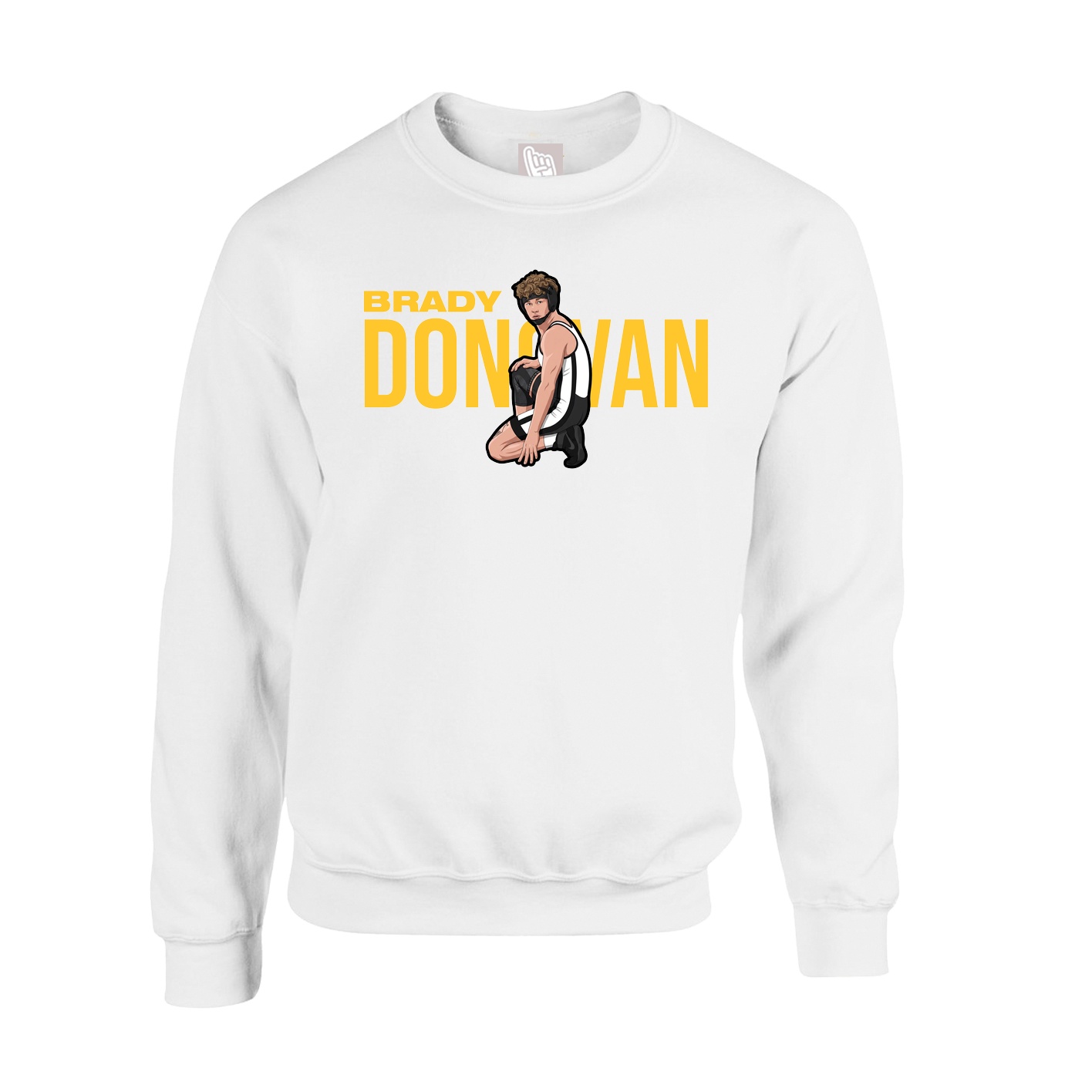 Fleece Crew — Player Name in White