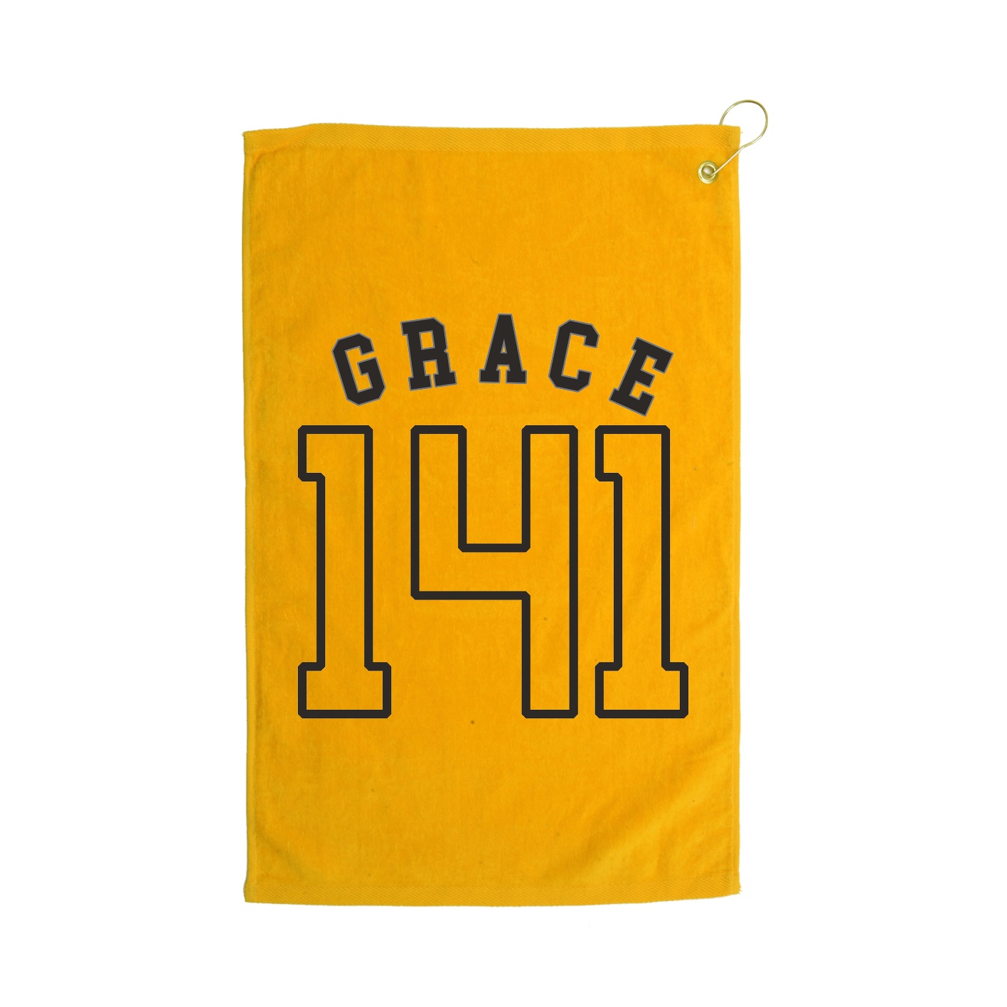 Golf Towel — Shirsey Arch in Gold