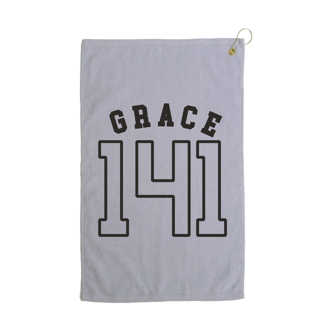 Golf Towel — Shirsey Arch in Grey