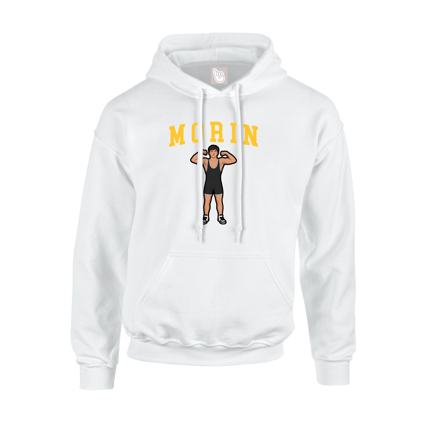 Youth Hoodie — Shirsey in White