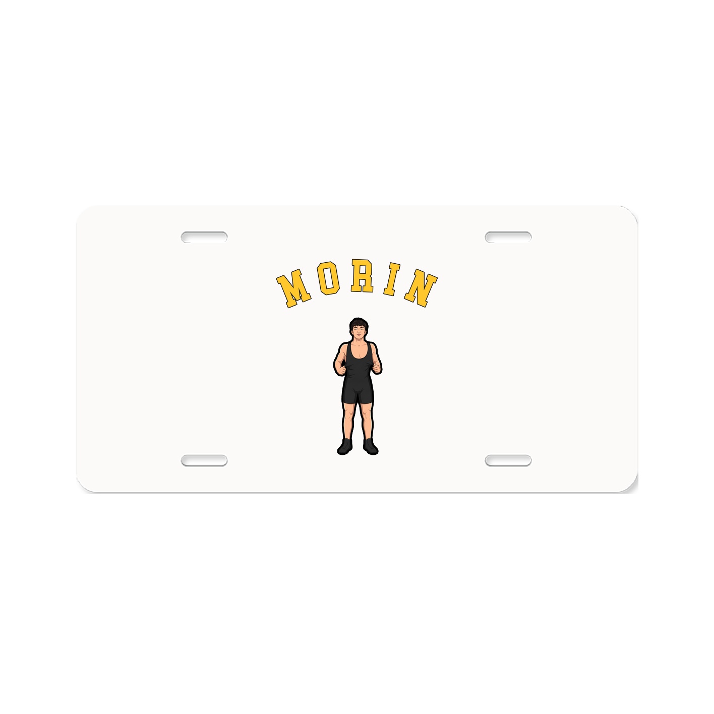 License Plate — Shirsey Arch in Classic