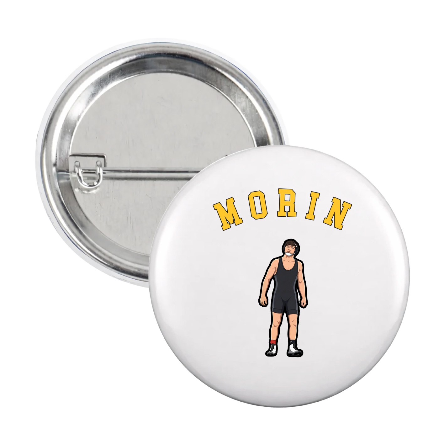 Game Day Button — Shirsey Arch in White