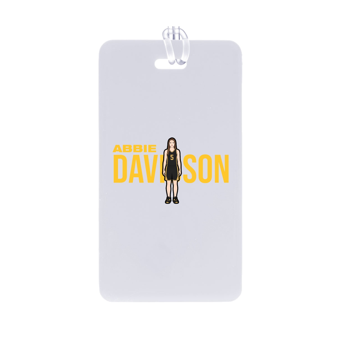 Bag Tag — Player Name in Classic