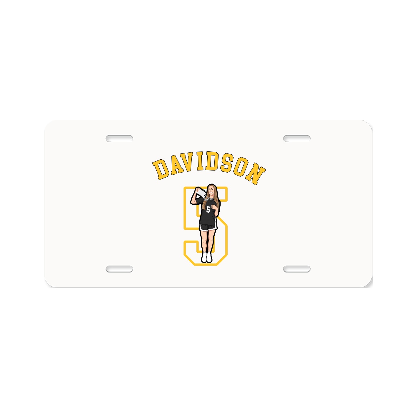License Plate — Shirsey Arch in Classic