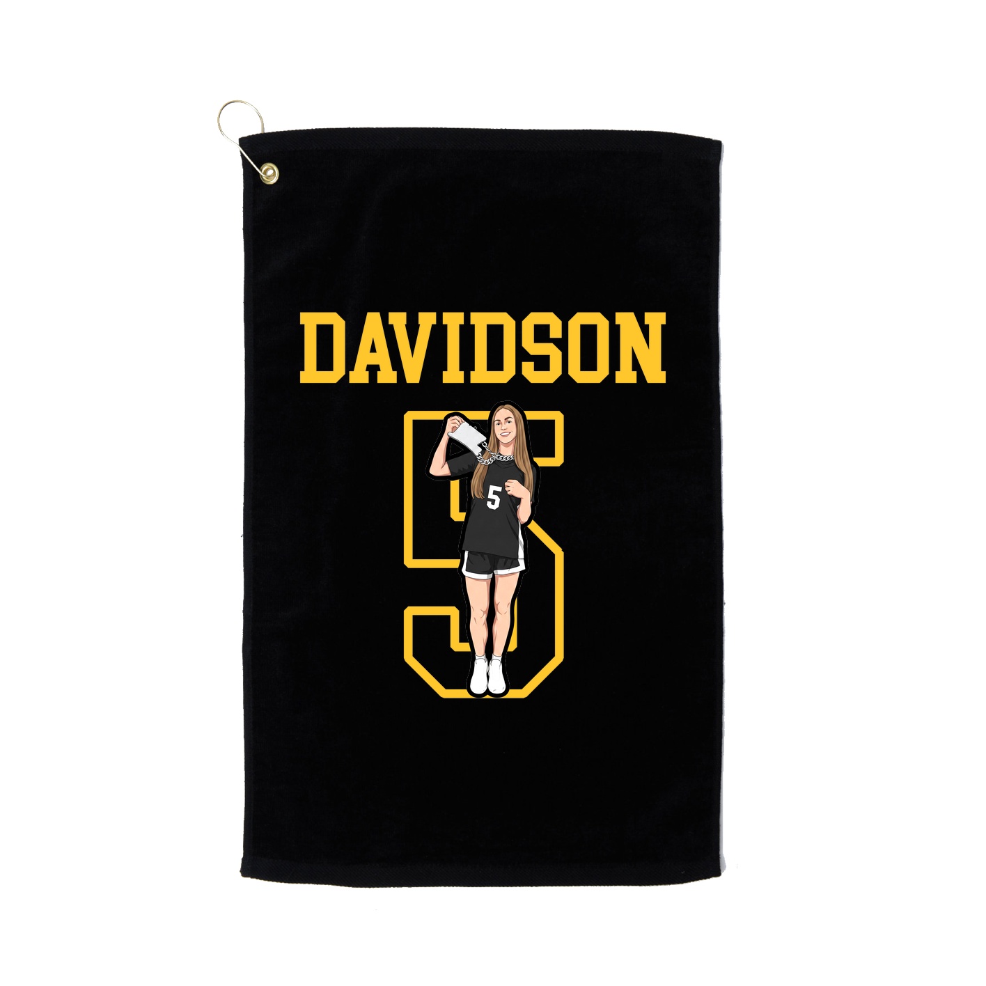 Golf Towel — Shirsey in Black