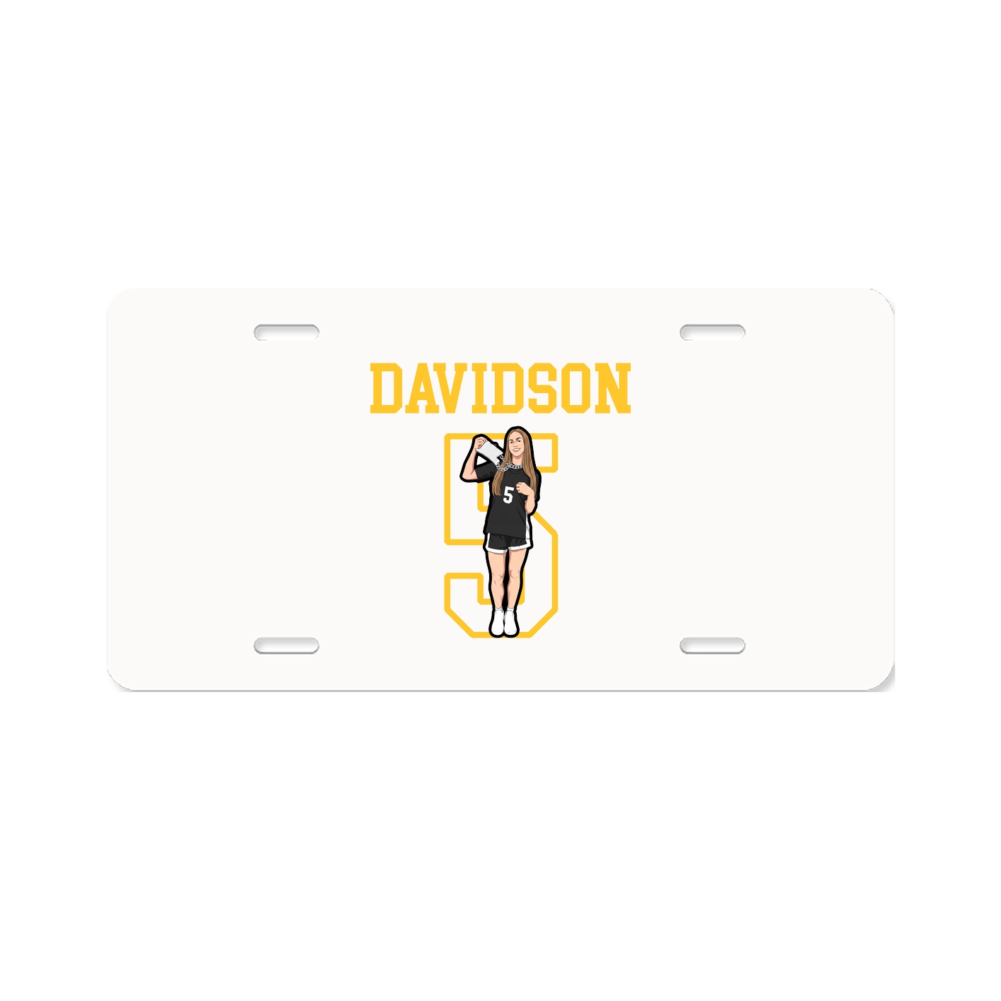 License Plate — Shirsey in Classic
