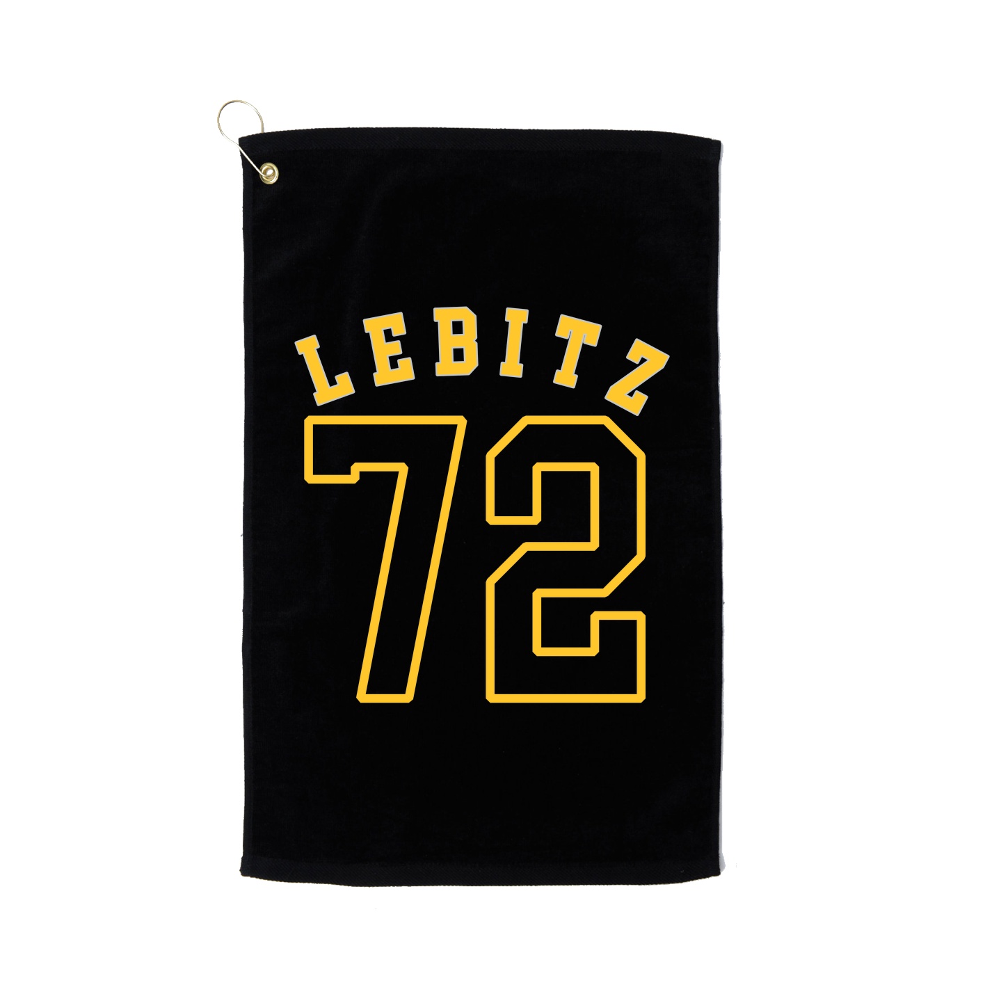 Golf Towel — Shirsey Arch in Black