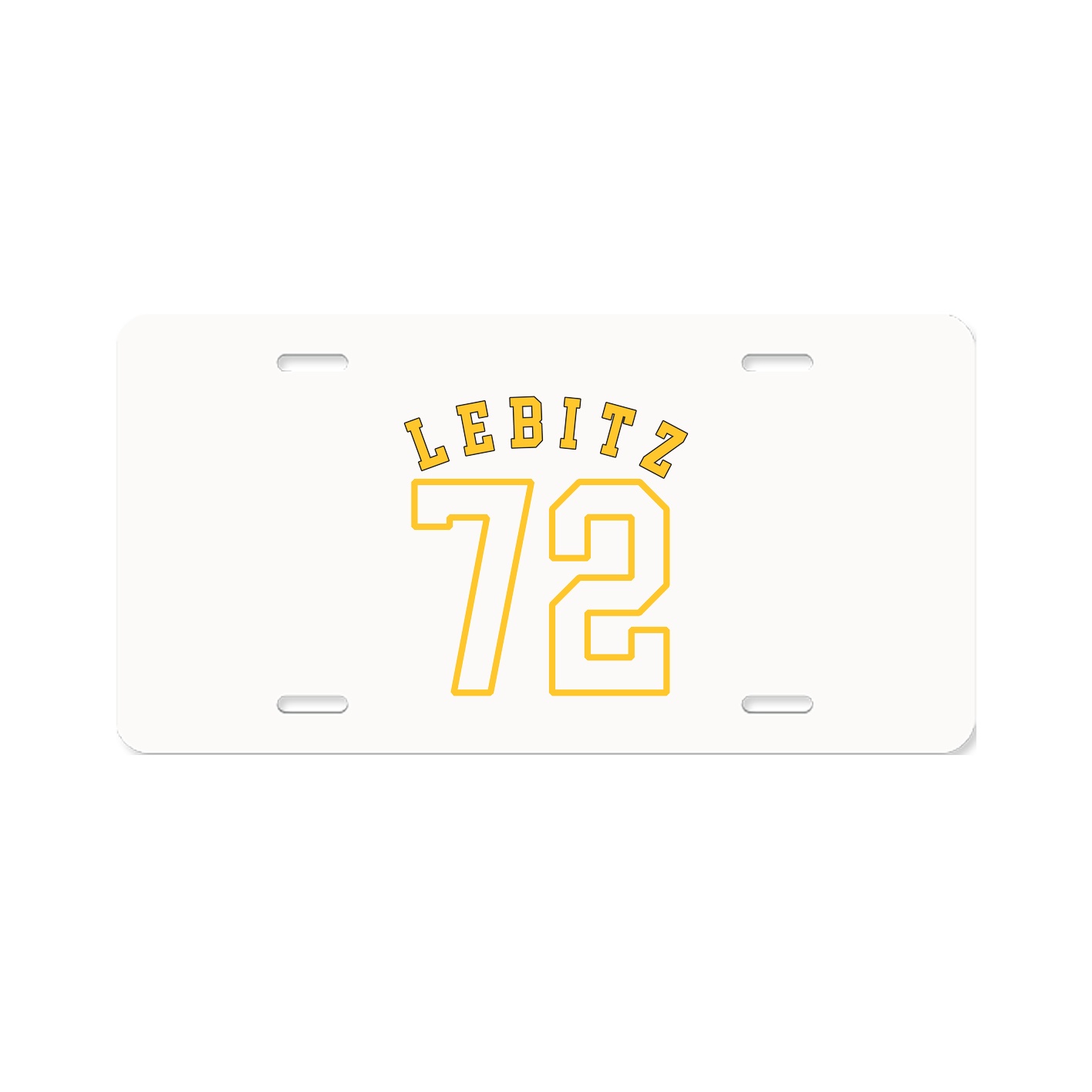 License Plate — Shirsey Arch in Classic