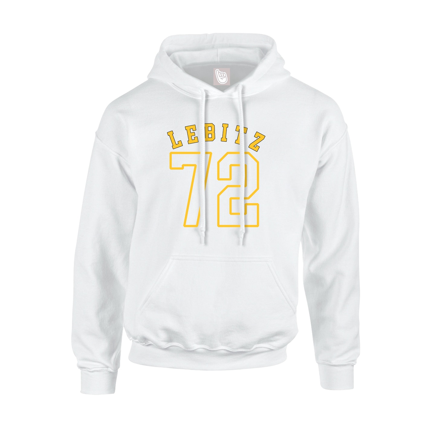 Hoodie — Shirsey Arch in White
