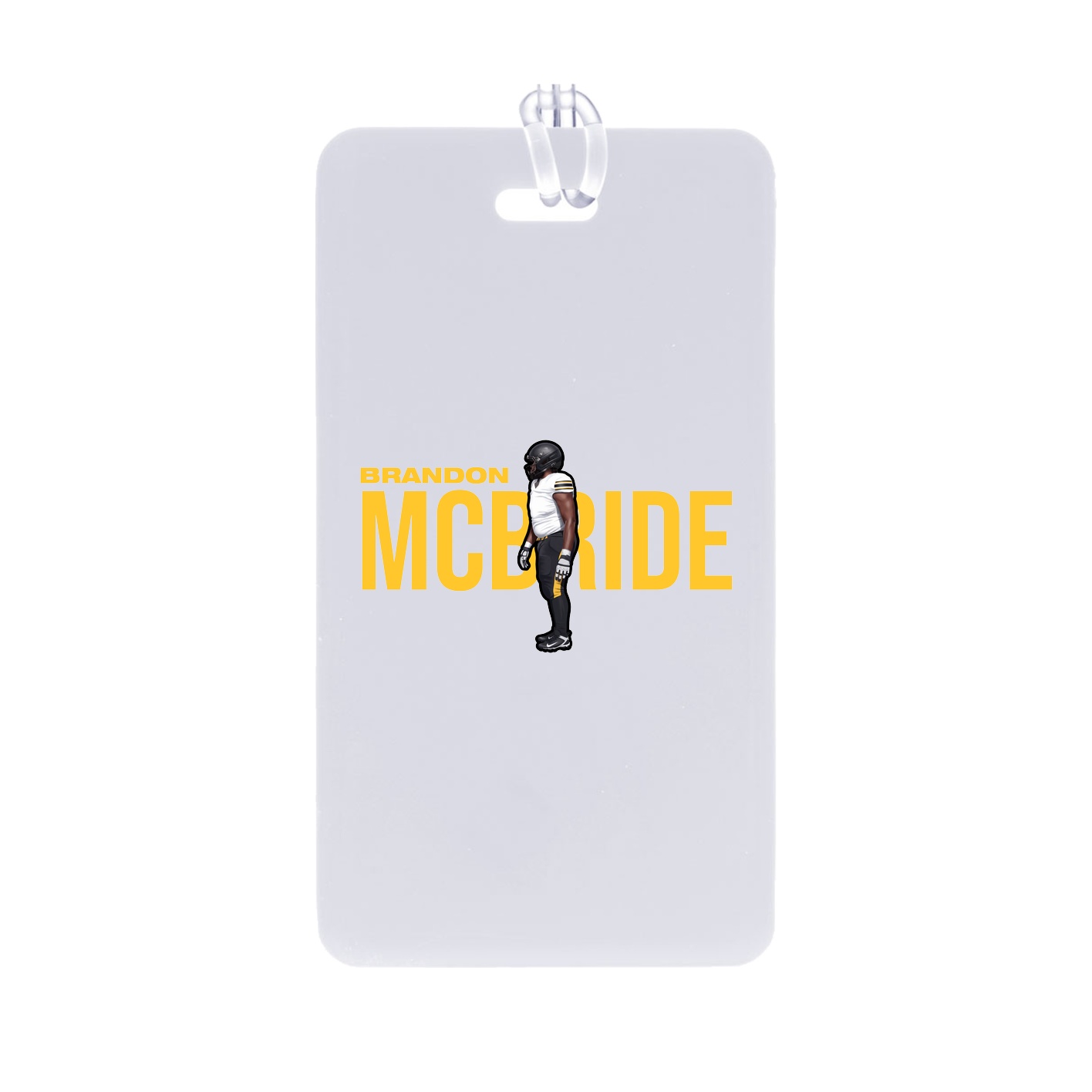 Bag Tag — Player Name in Classic