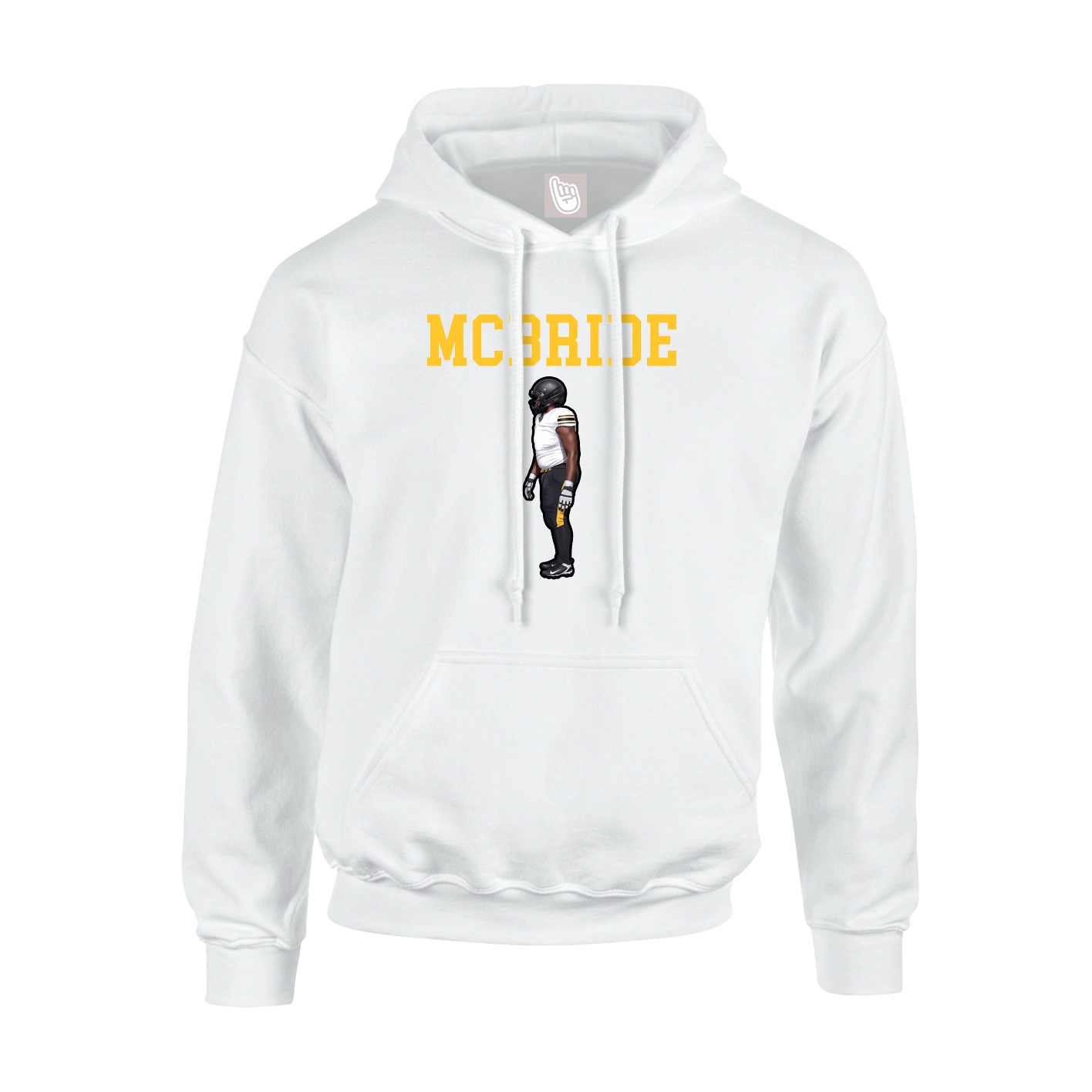 Youth Hoodie — Shirsey in White