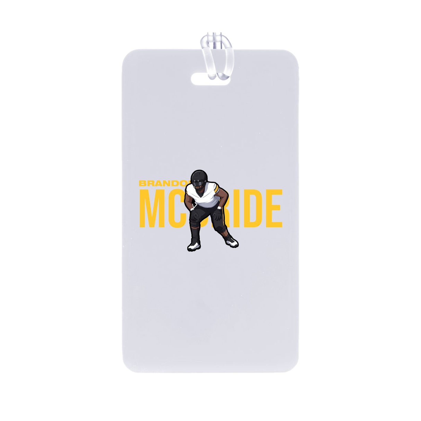 Bag Tag — Player Name in Classic