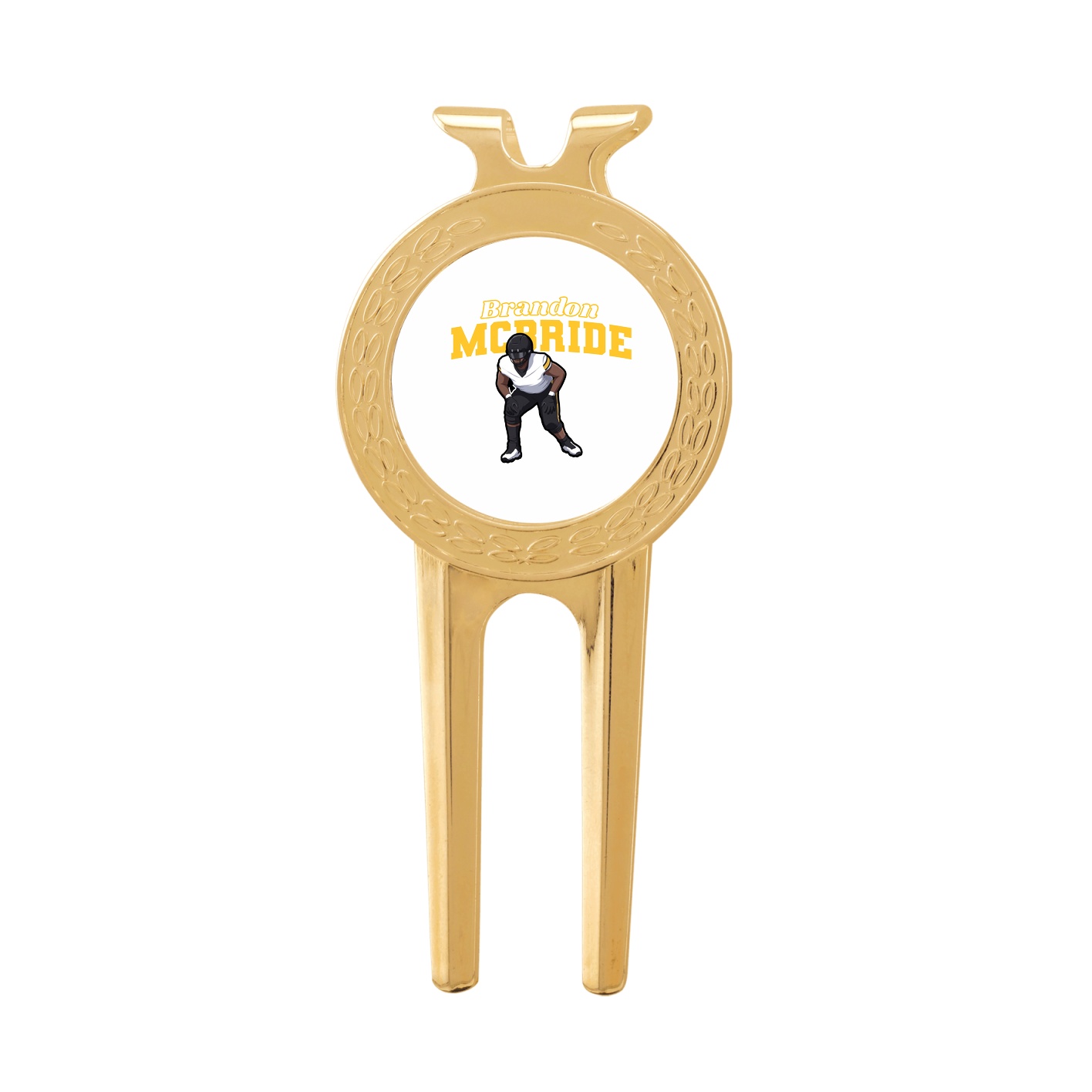 Divot Tool with Ball Marker — Name Arch in Classic