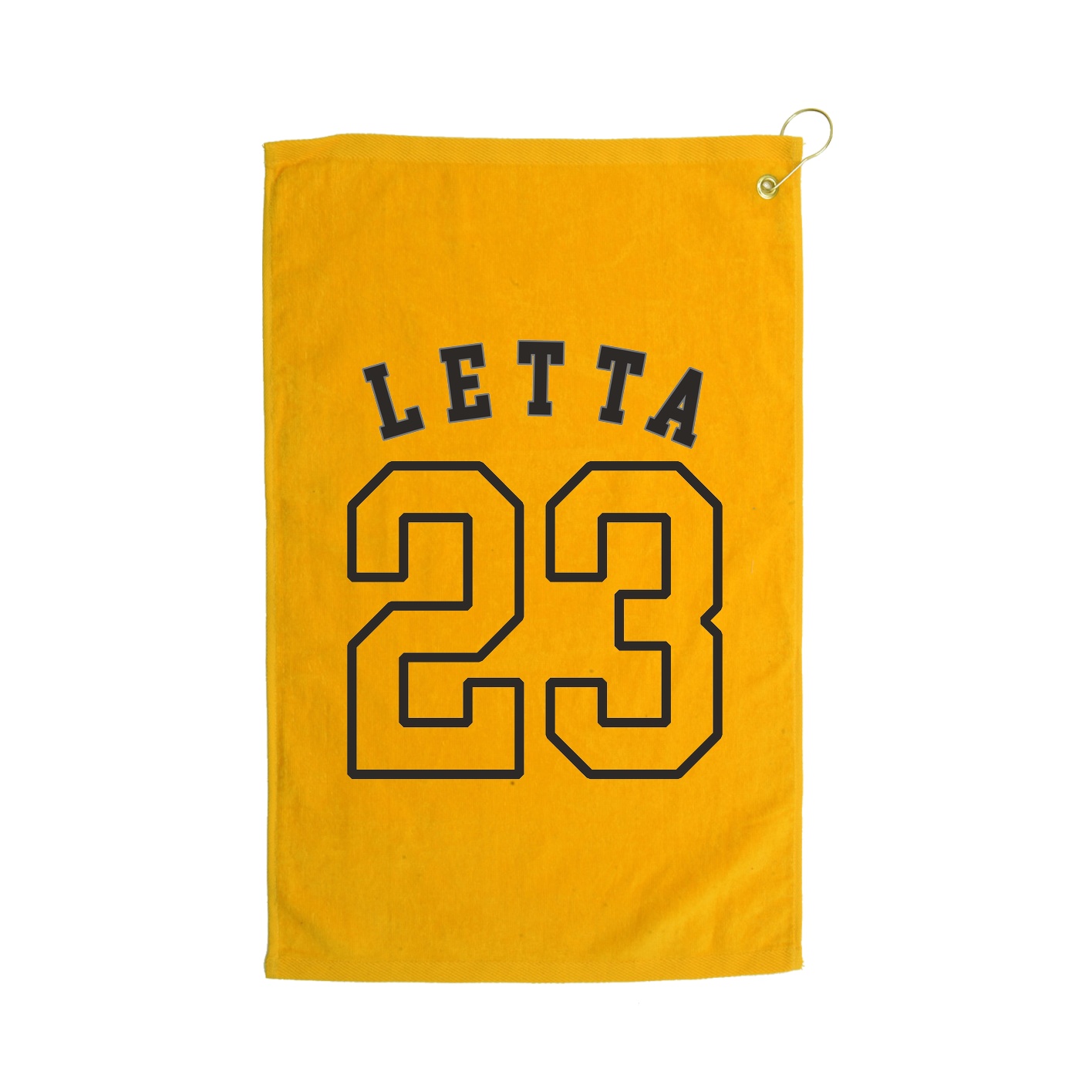 Golf Towel — Shirsey Arch in Gold