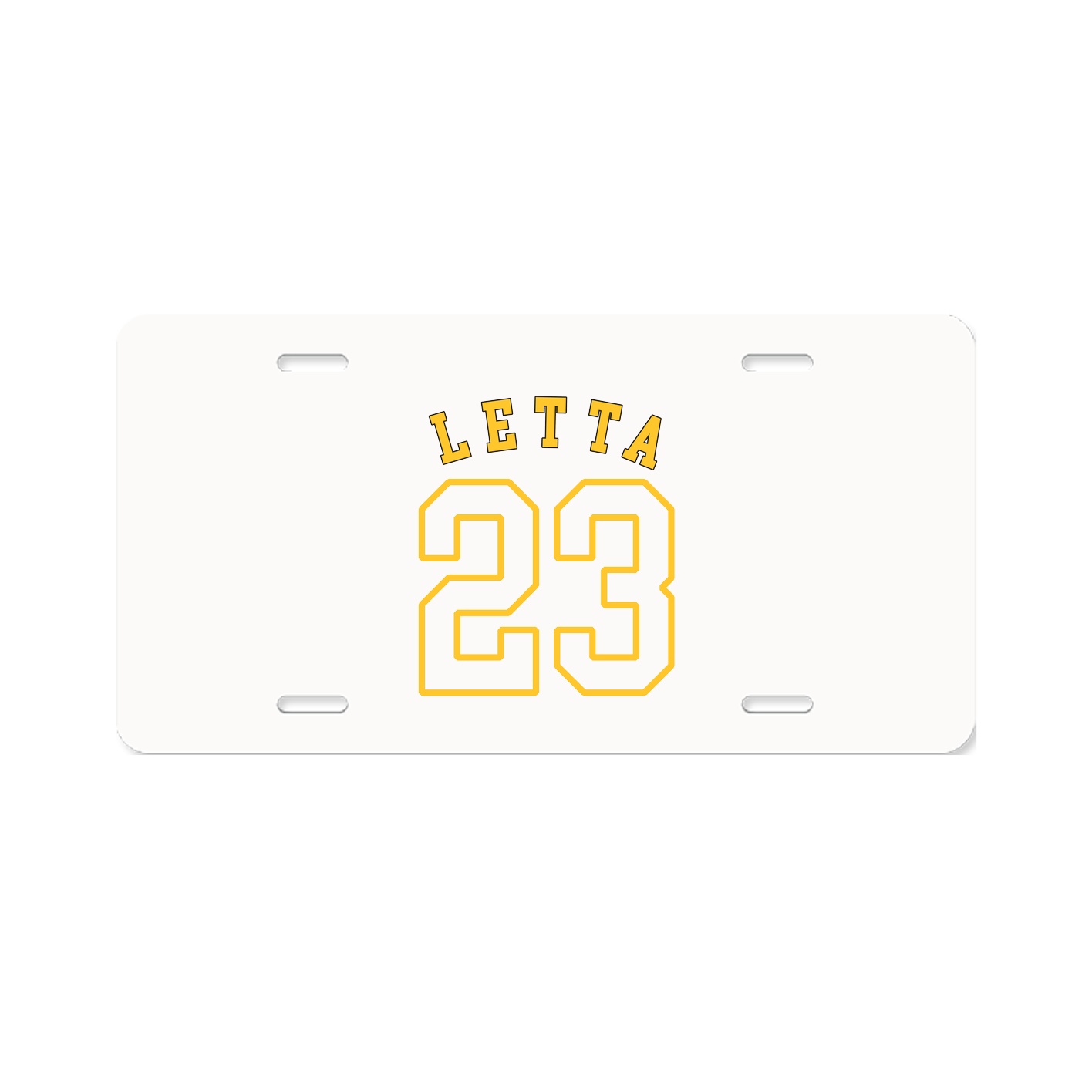 License Plate — Shirsey Arch in Classic