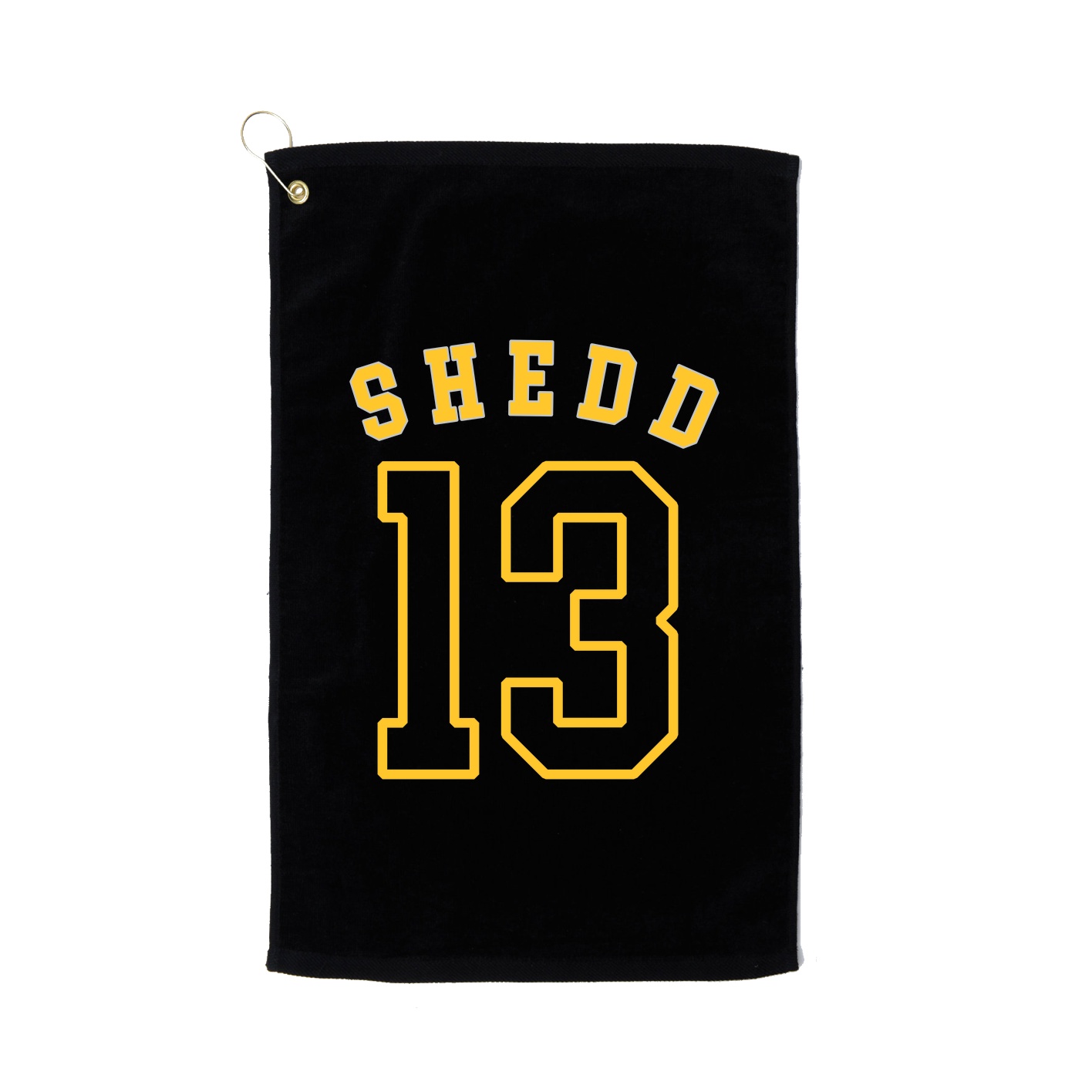 Golf Towel — Shirsey Arch in Black