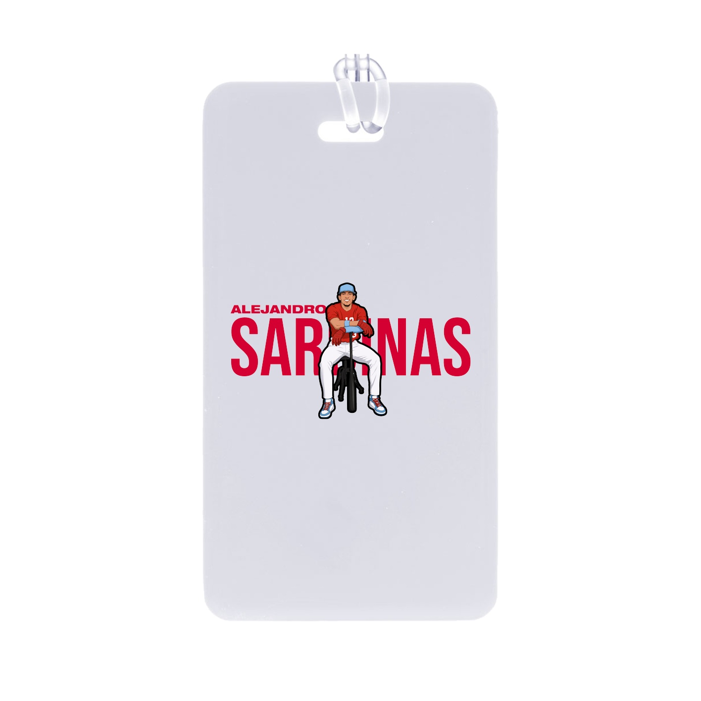 Bag Tag — Player Name in Classic