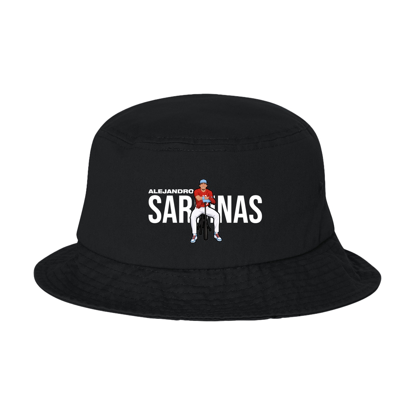 Bucket Cap — Player Name in Black