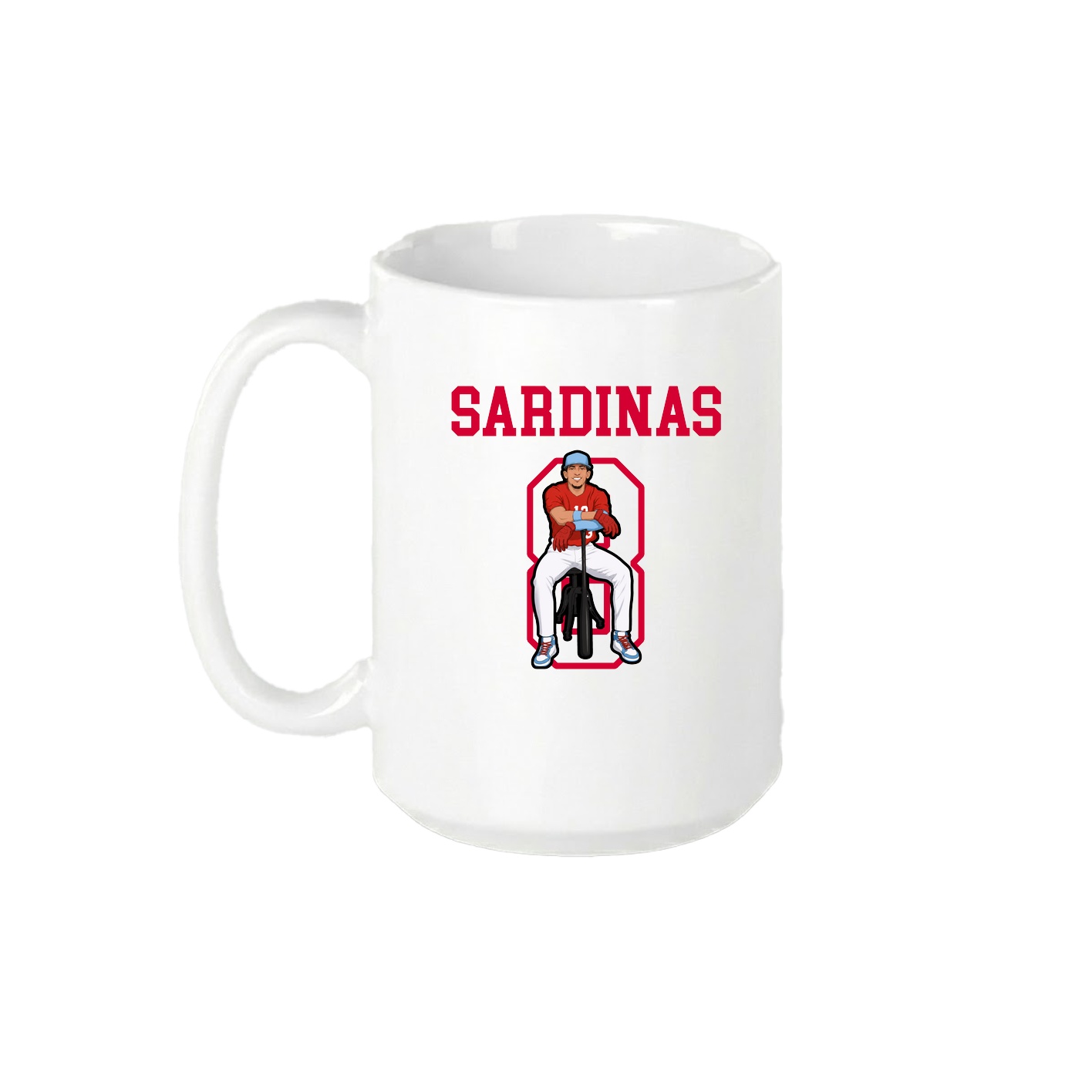 15oz Coffee Mug — Shirsey in White