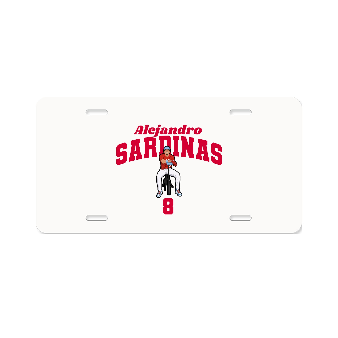 License Plate — Signature Arch in Classic