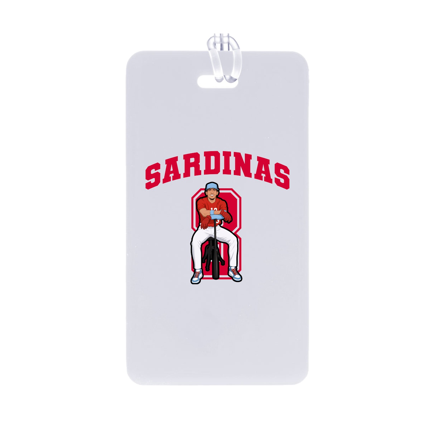 Bag Tag — Number in Classic