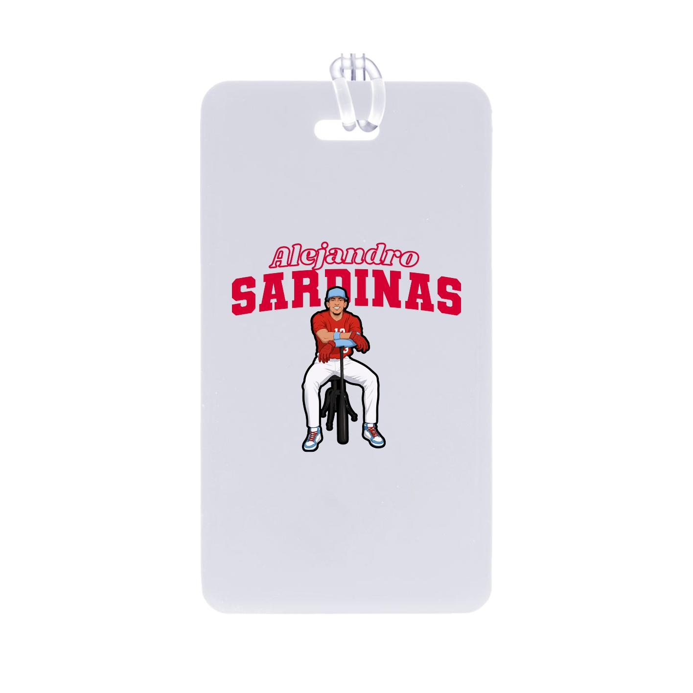 Bag Tag — Name Arch in Classic
