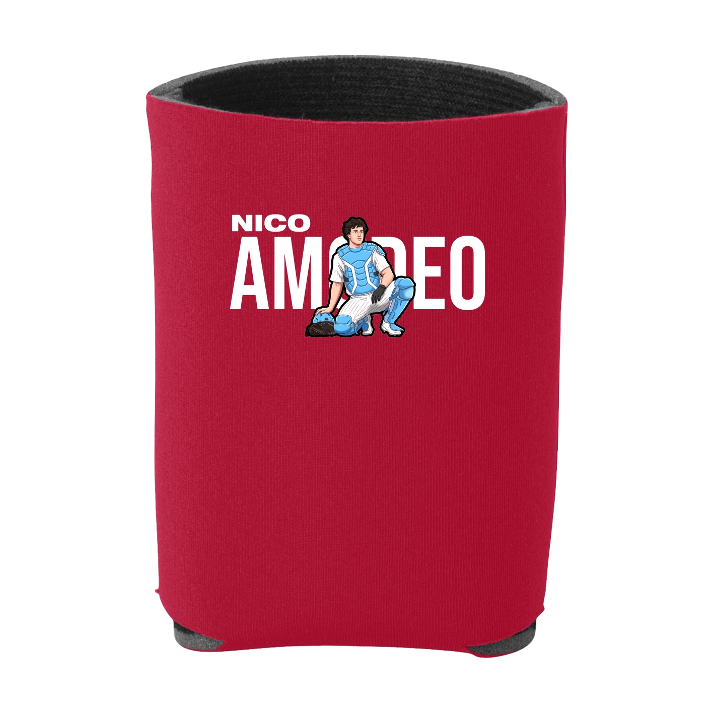 Can Holder — Player Name in Red