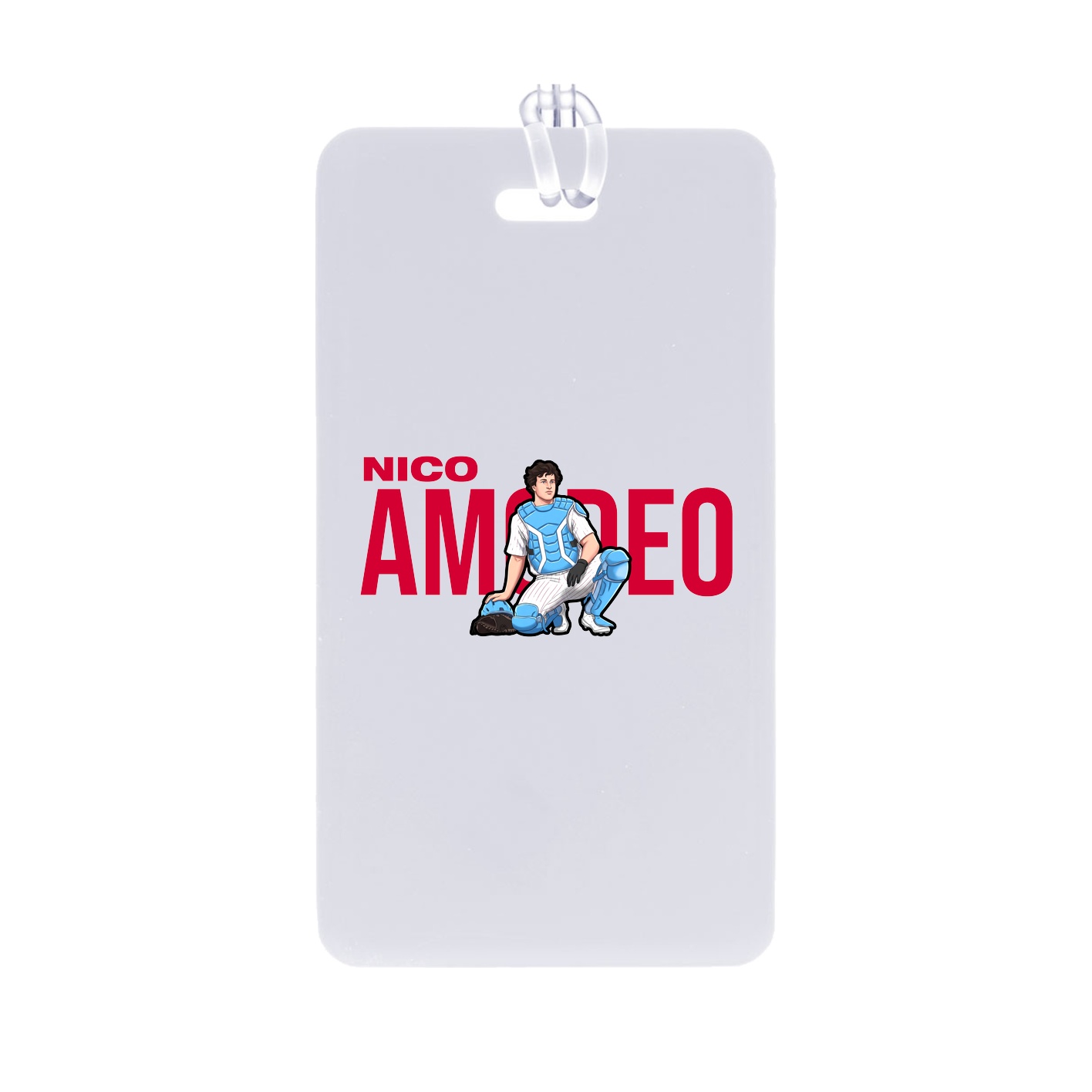 Bag Tag — Player Name in Classic