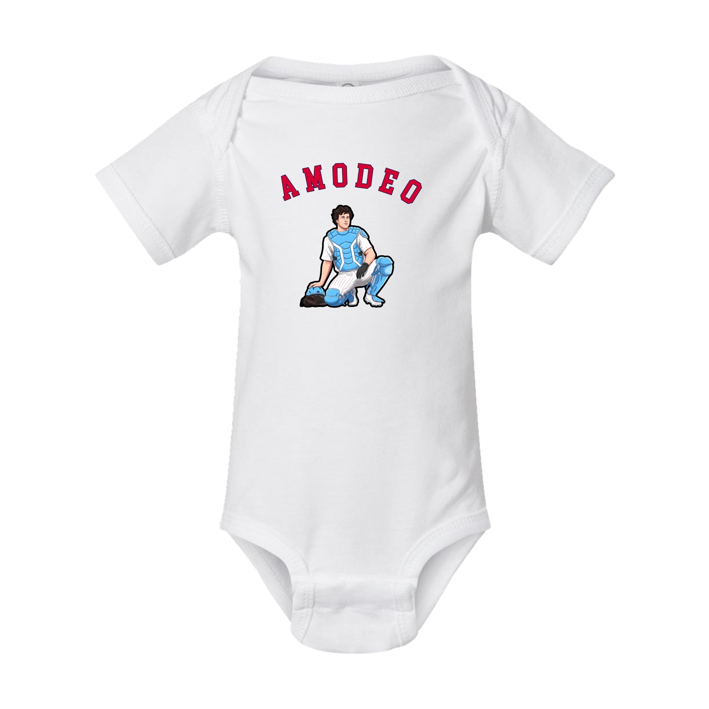 Baby Onesie — Shirsey Arch in White