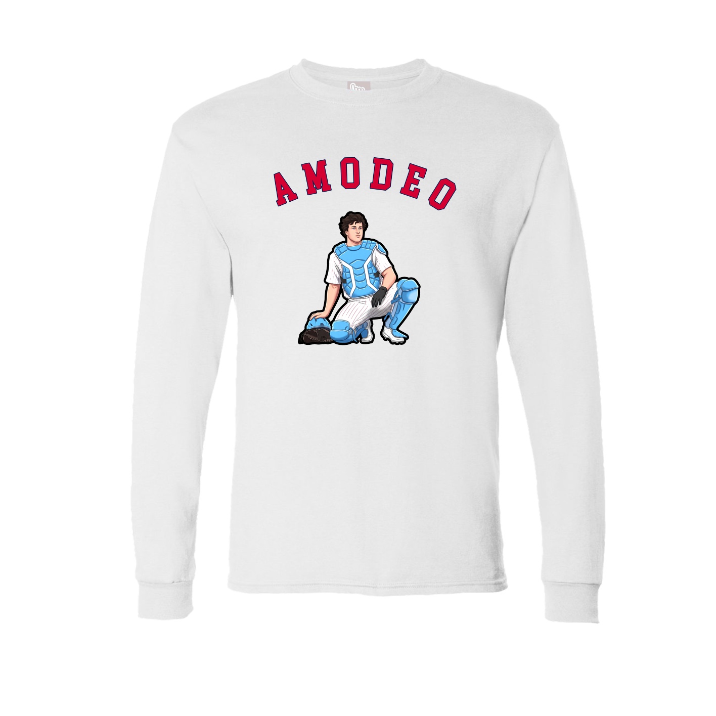 Long Sleeve Tee — Shirsey Arch in White