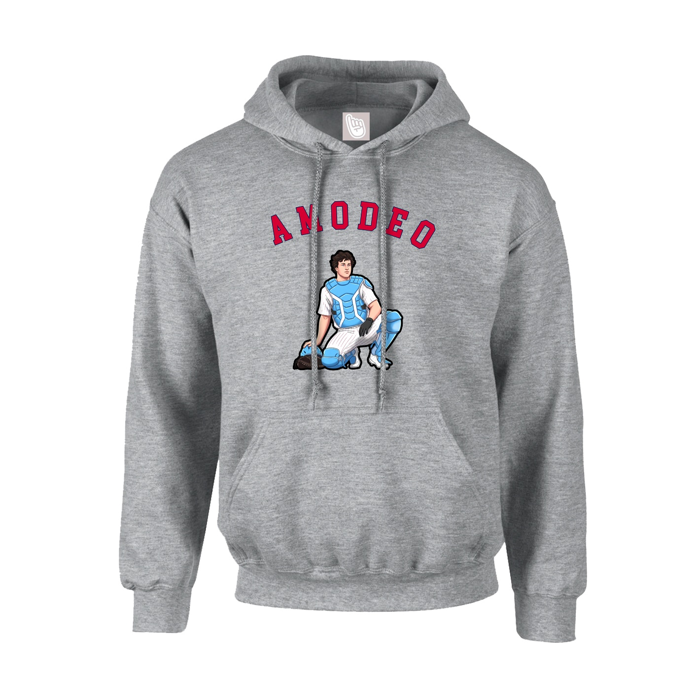 Youth Hoodie — Shirsey Arch in Grey
