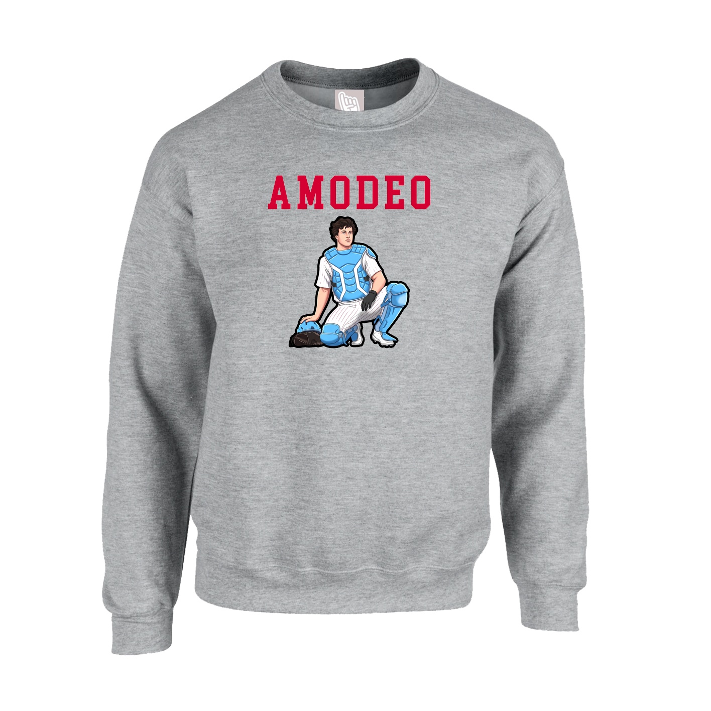 Fleece Crew — Shirsey in Grey