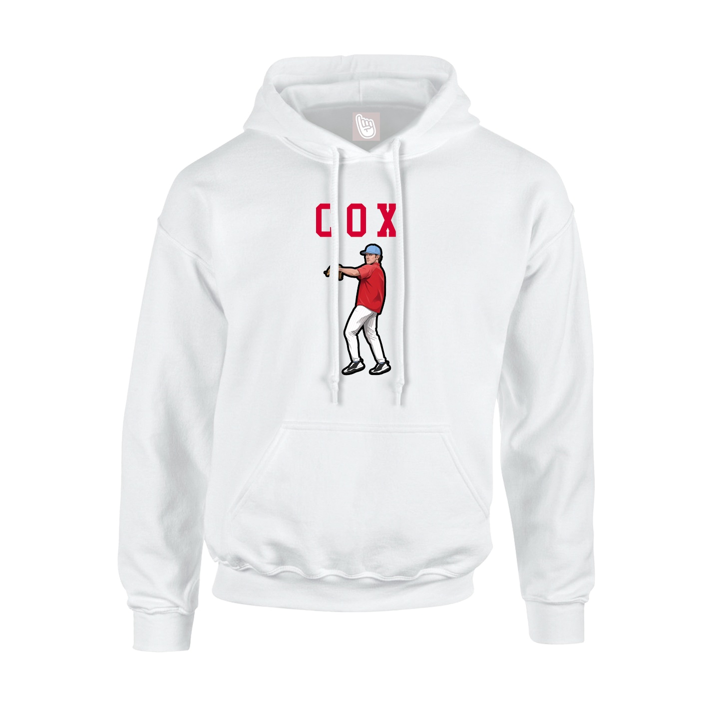 Hoodie — Shirsey in White