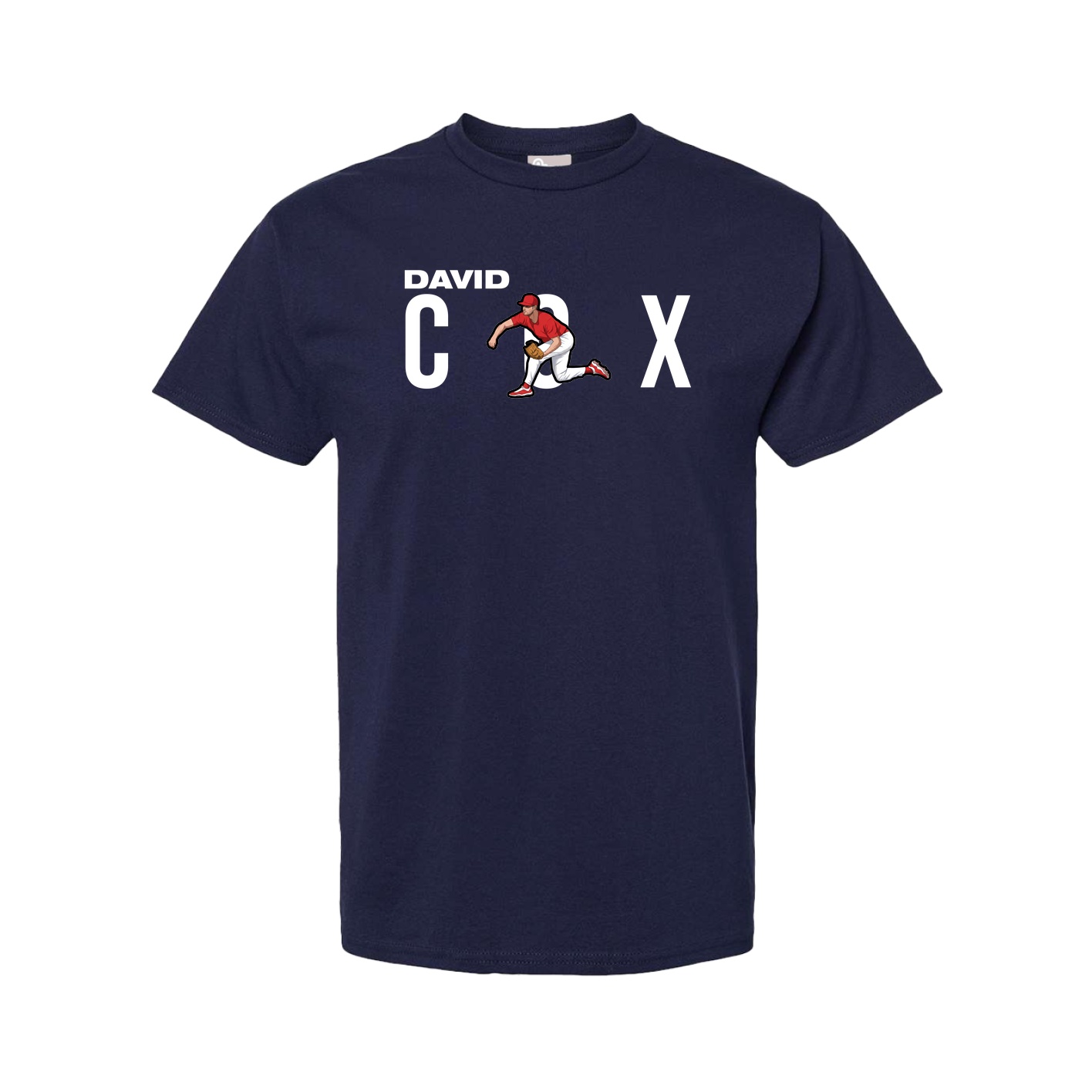 Tee — Player Name in Navy