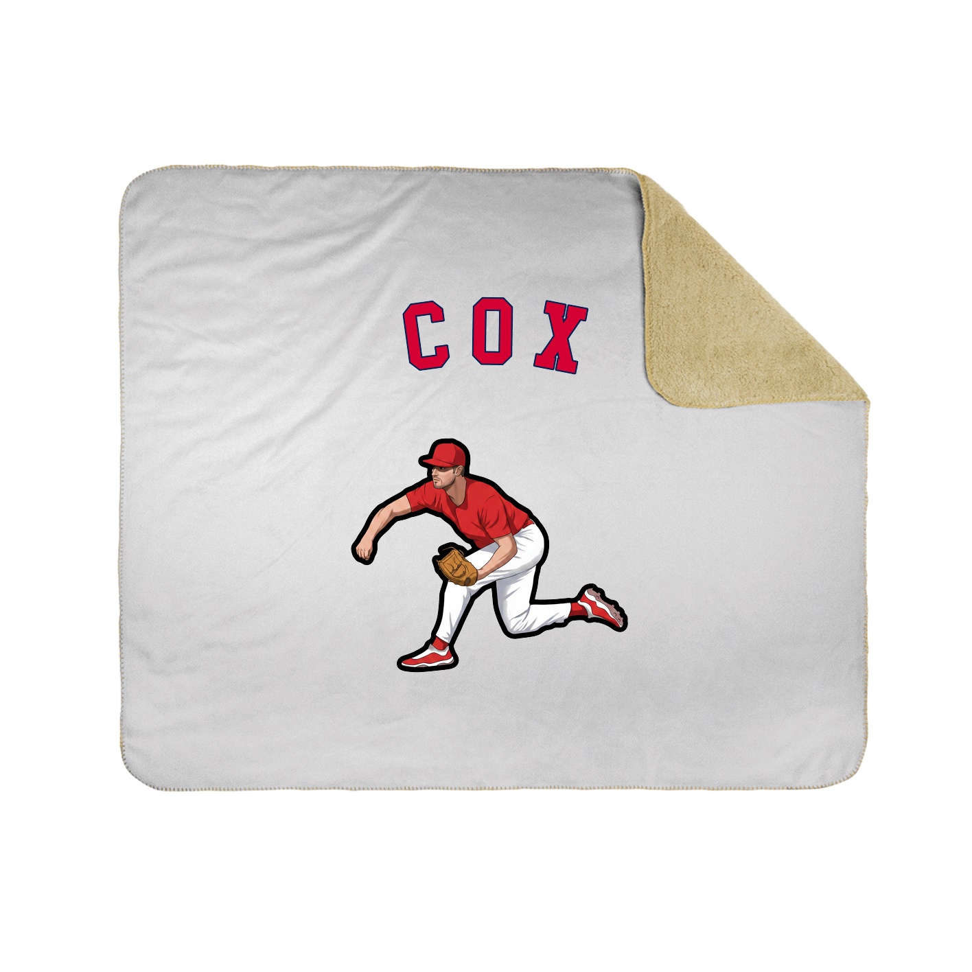 Throw Blanket — Shirsey Arch in White