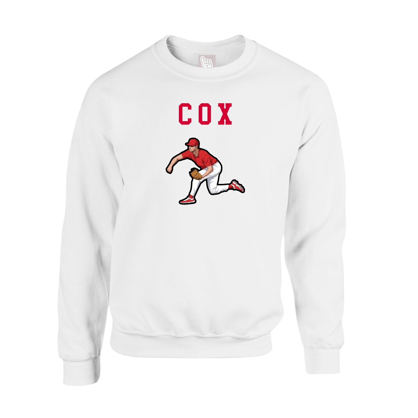 Fleece Crew — Shirsey in White