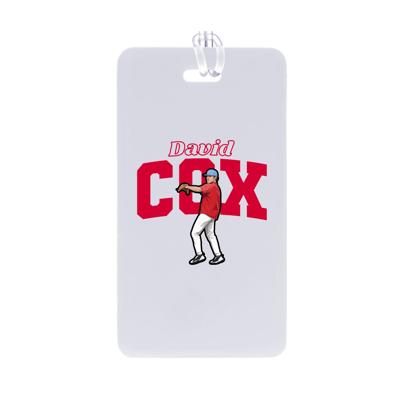 Bag Tag — Name Arch in Classic