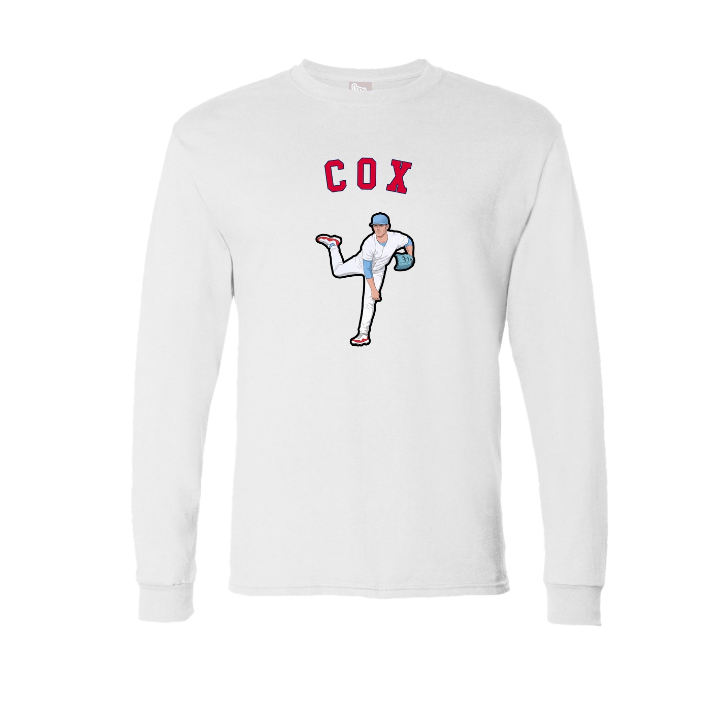 Long Sleeve Tee — Shirsey Arch in White