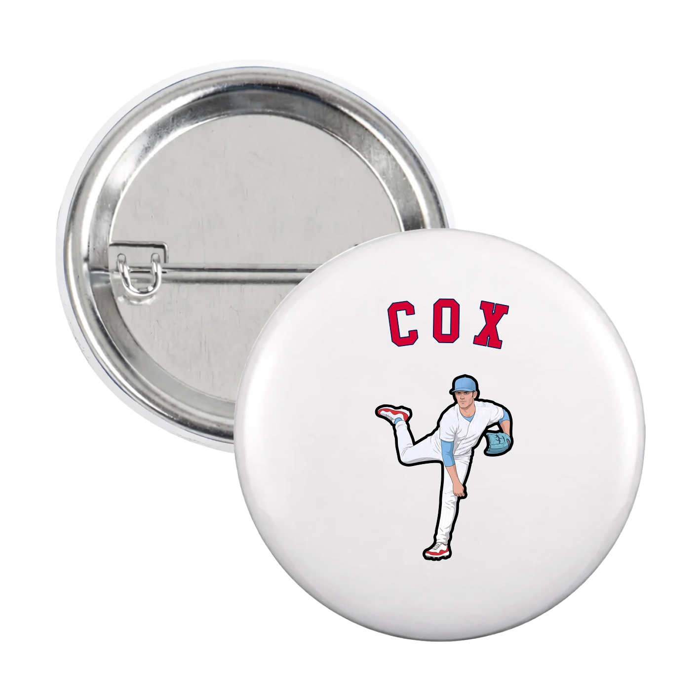 Game Day Button — Shirsey Arch in White