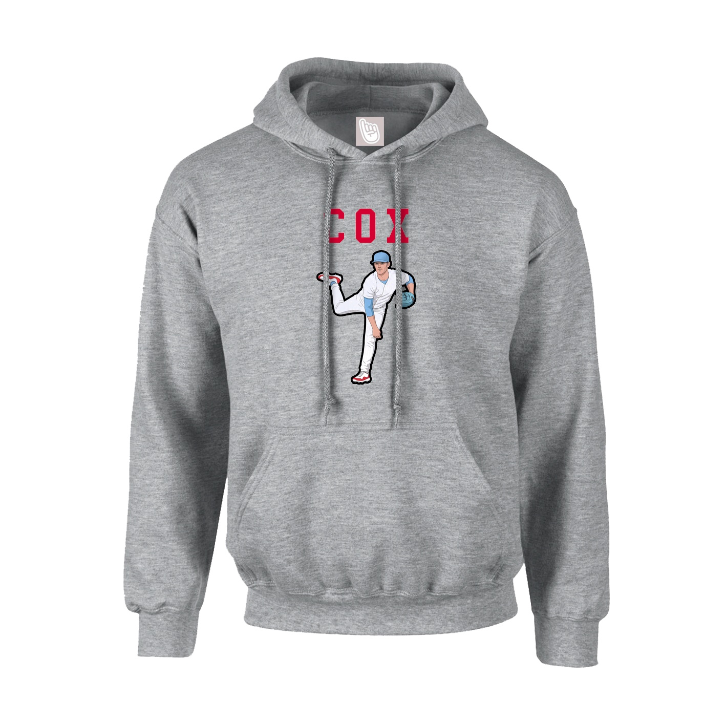 Hoodie — Shirsey in Grey