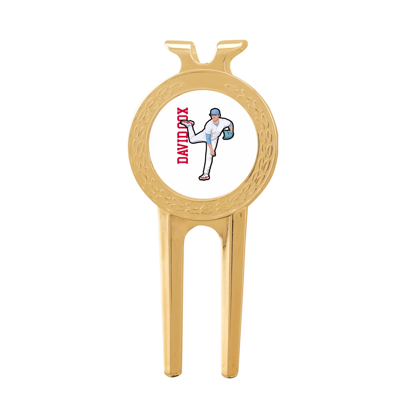 Divot Tool with Ball Marker — Name Vertical in Classic