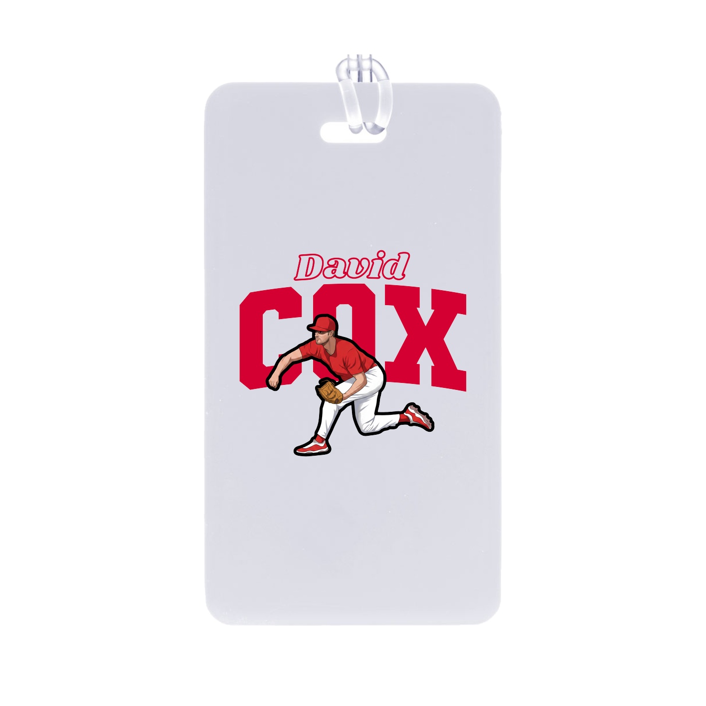 Bag Tag — Name Arch in Classic