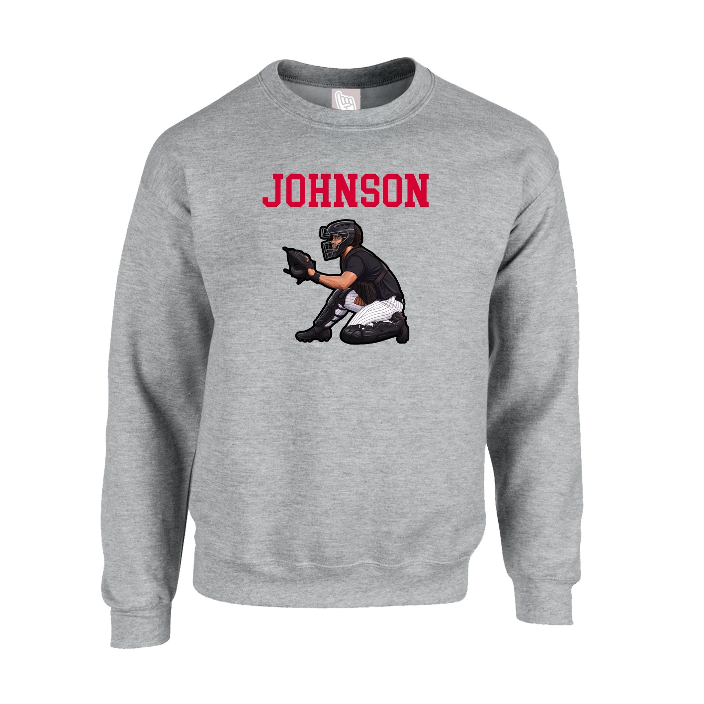 Fleece Crew — Shirsey in Grey