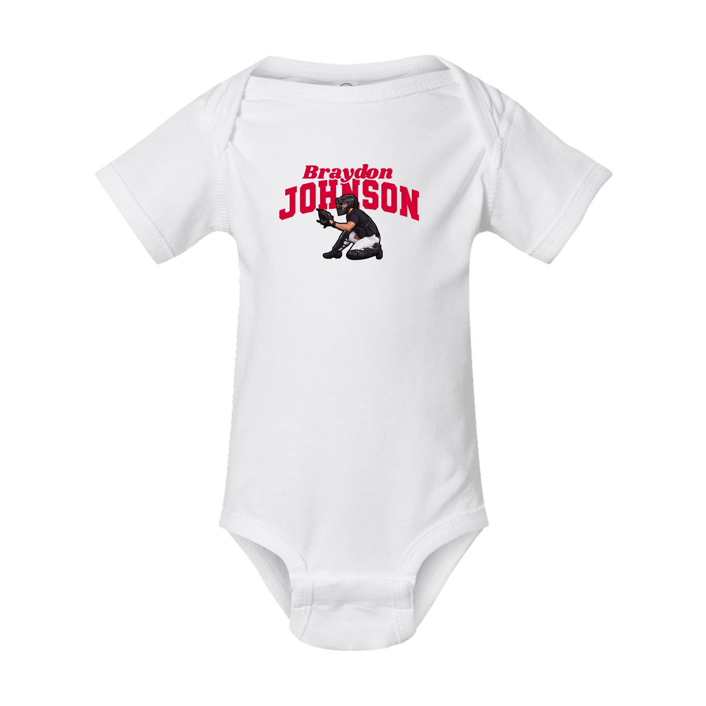 Baby Onesie — Signature Arch in White