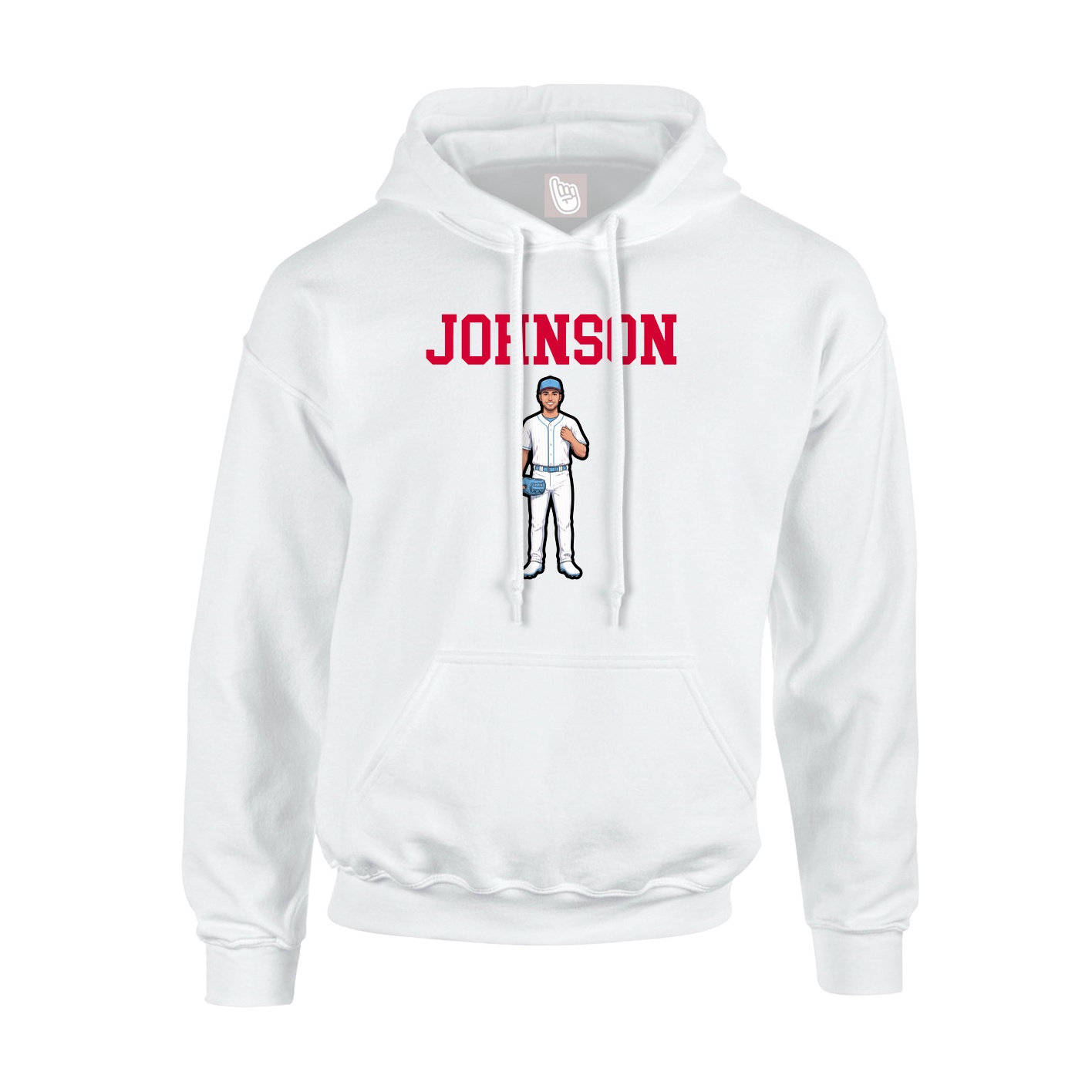 Youth Hoodie — Shirsey in White