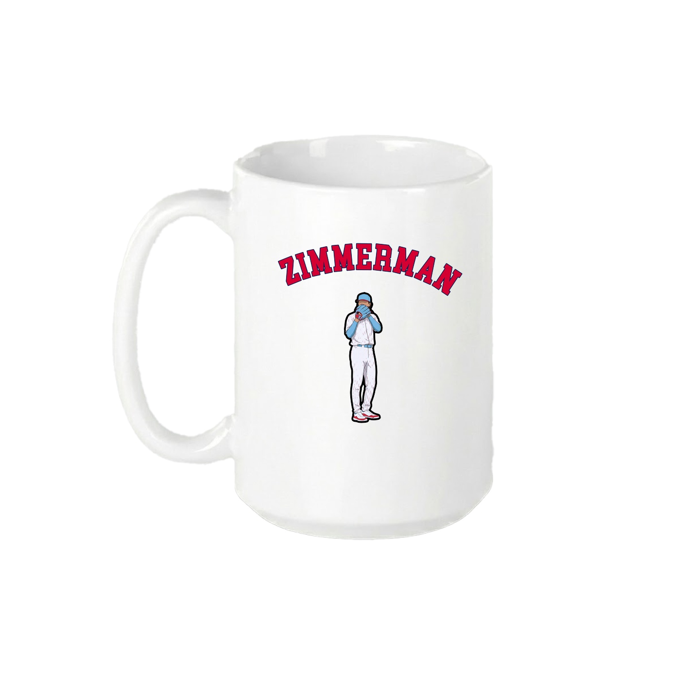 15oz Coffee Mug — Shirsey Arch in White