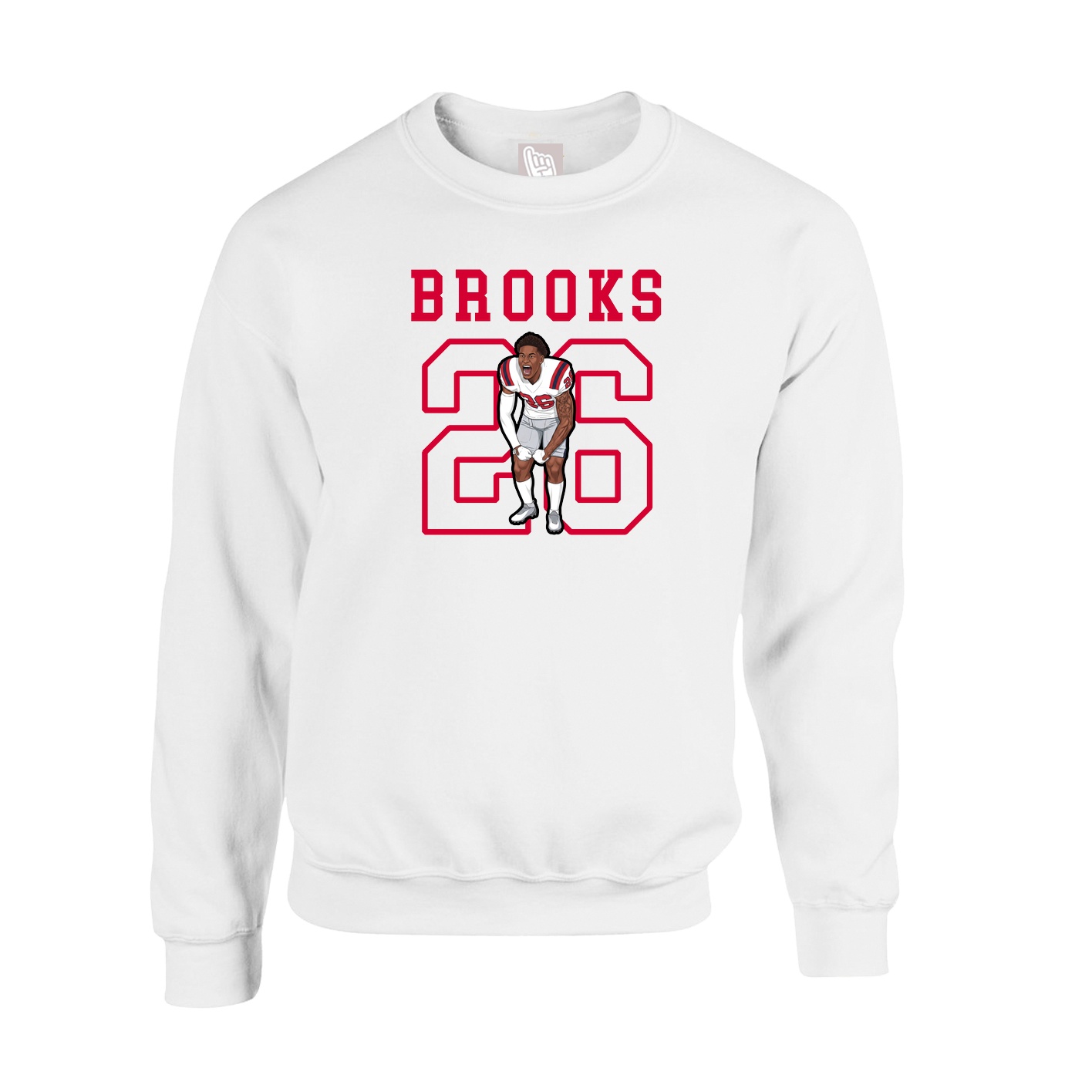 Fleece Crew — Shirsey in White